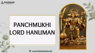 Panchmukhi Lord Hanuman Car Dashboard Idol