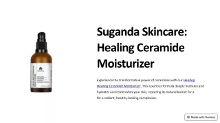 Suganda-Skincare-Healing-Ceramide-Moisturizer