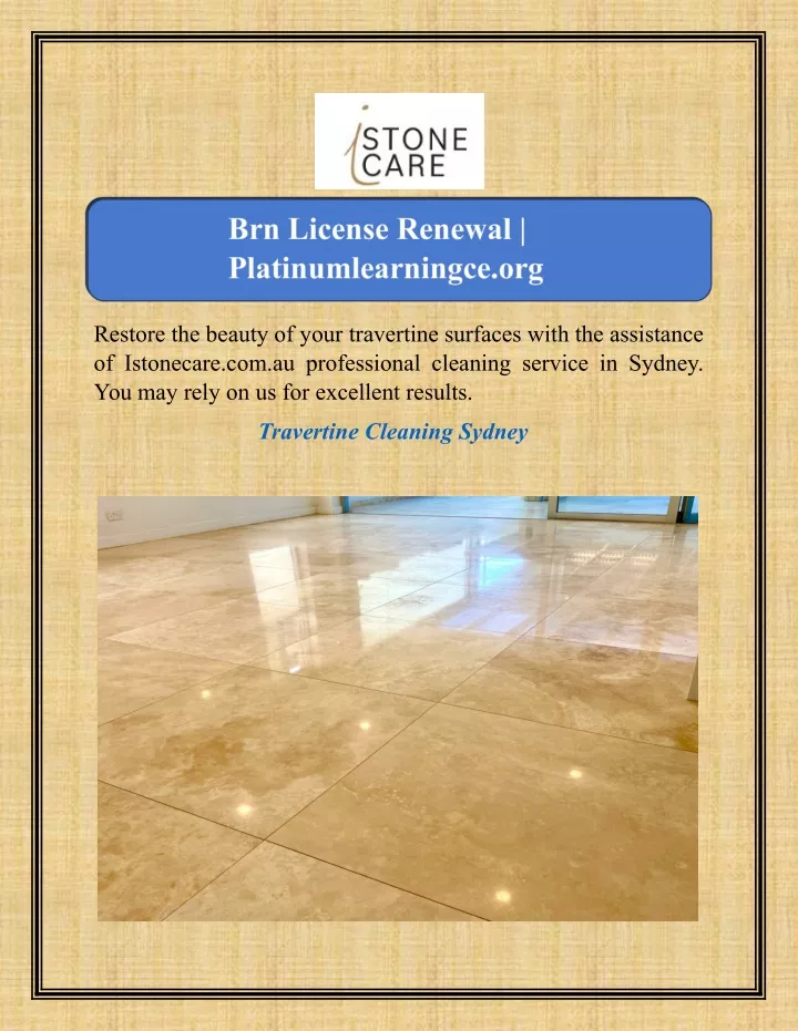 restore the beauty of your travertine surfaces