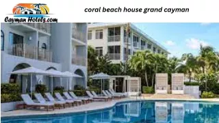 Coral Beach House Grand Cayman