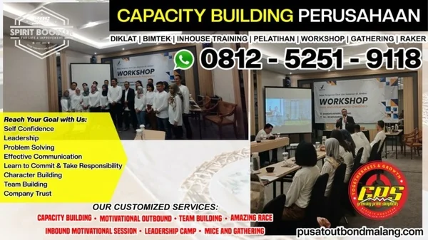 0812-5251-9118 Outbound Malang Batu untuk Company Gathering Bank di Musi Rawas Utara
