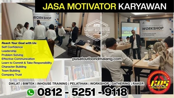 0812-5251-9118 Training Motivasi Kerja untuk Rakor Perusahaan di Banjarnegara