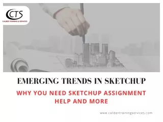 emerging trends in sketchup