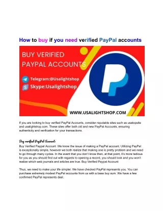 How to buy if you need verified PayPal accounts (1)