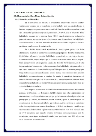 habilidades blandas y desempeño docente