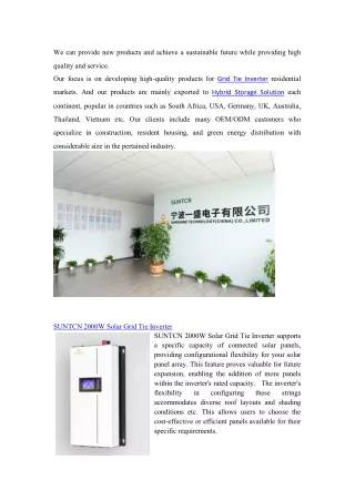 we can provide new products and achieve
