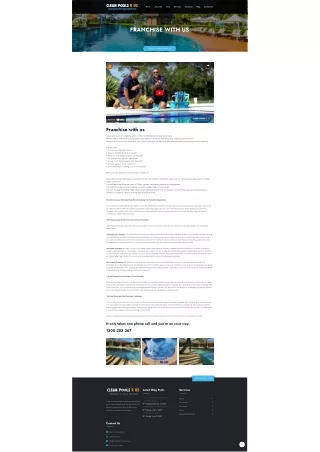 Swimming Pool Franchise