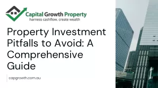 property investment pitfalls to avoid