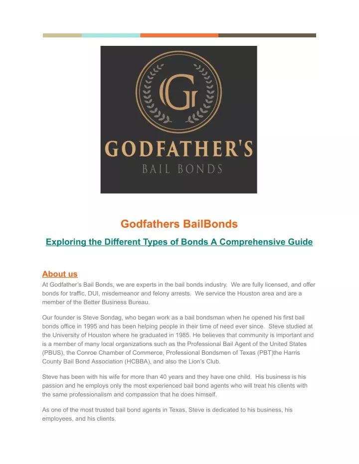 godfathers bailbonds