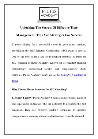 unlocking the secrets of effective time