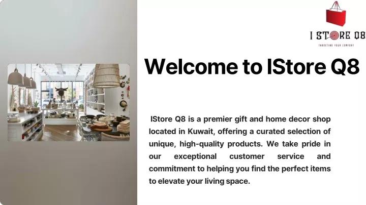 welcome to istore q8