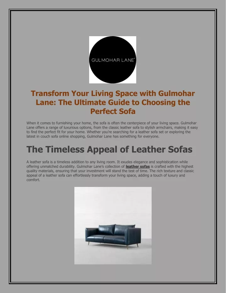 transform your living space with gulmohar lane