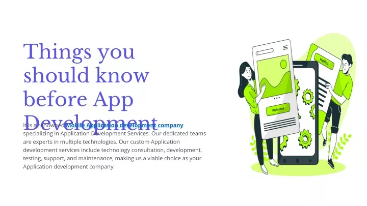 things you should know before app development