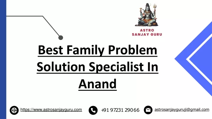 best family problem solution specialist in anand