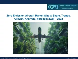 Zero Emission Aircraft Market Size & Share, Trends, Growth, Analysis 2024 - 2032