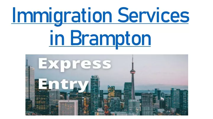 immigration services in brampton