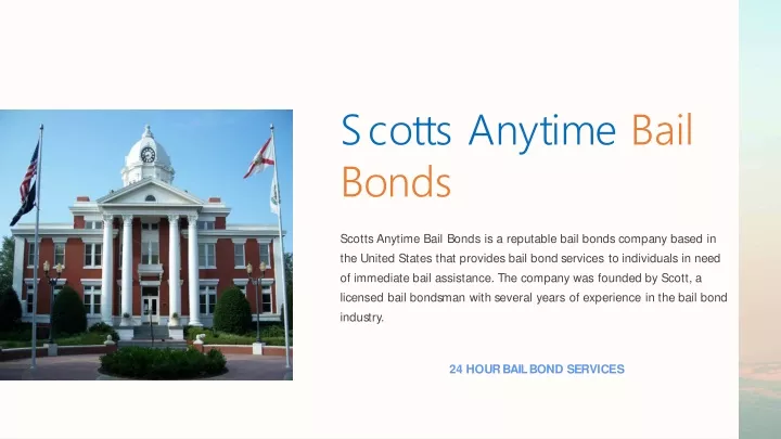 scotts anytime bail bonds