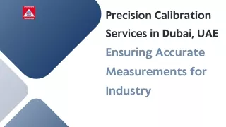 precision calibration