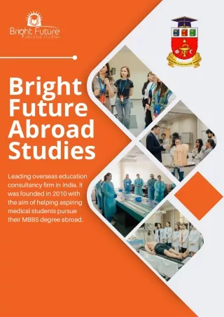 Bright Future Abroad Studies Leading overseas education consultancy firm in Indi