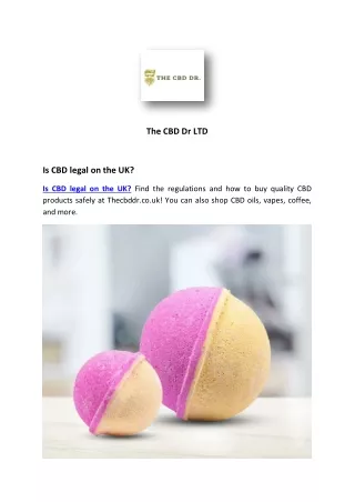 the cbd dr ltd