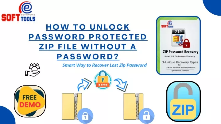 how to unlock password protected zip file without