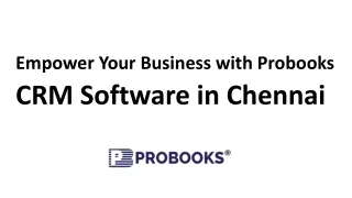 CRM Software in Chennai