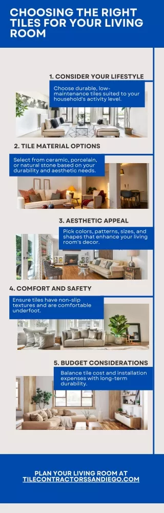 Choosing the Right Tiles for Your Living Room