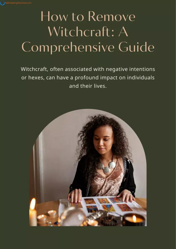 how to remove witchcraft a comprehensive guide