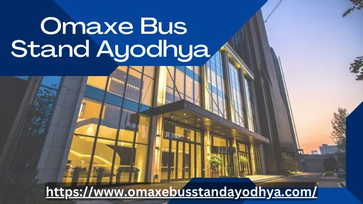 omaxe bus stand ayodhya