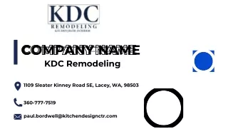 company name kdc remodeling