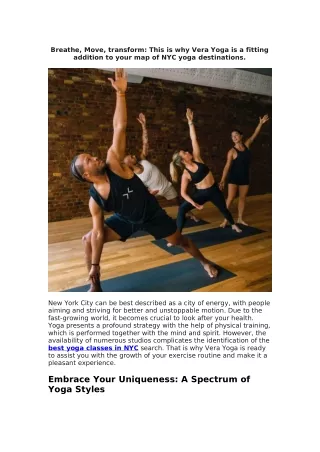 breathe move transform this is why vera yoga