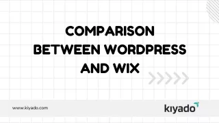 The Complete Comparison between WordPress and Wix