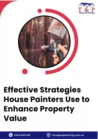 effective strategies house painters