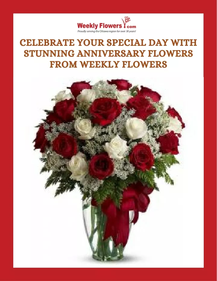 celebrate your special day with stunning