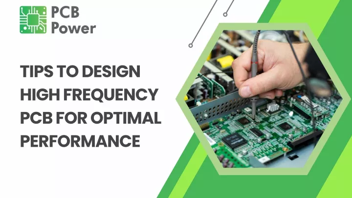 tips to design high frequency pcb for optimal