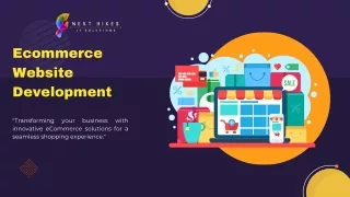Leading E-Commerce Website Designing Company in India:NextHikes