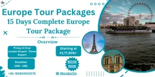 Ultimate 15-Day Europe Tour Adventure