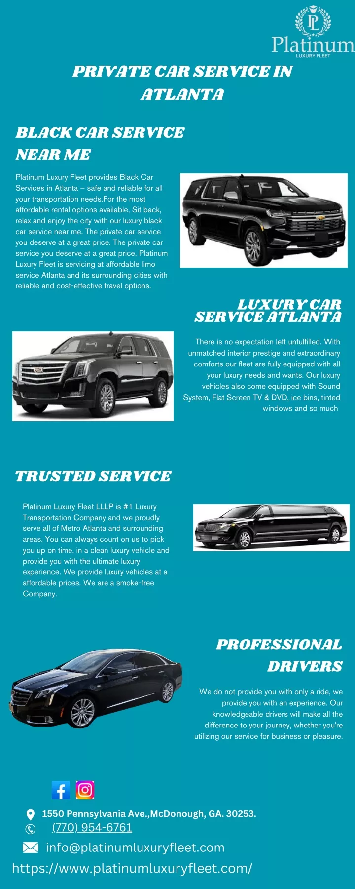 private car service in atlanta