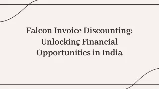 Making Money Moves: Maximizing Returns with Falcon Invoice Discounting in India