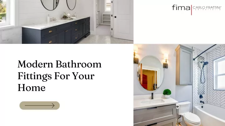 modern bathroom fittings for your home