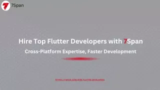 Hire Flutter Developers to Build Stunning Cross-Platform Apps