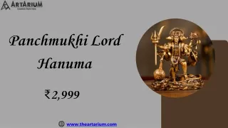 Panchmukhi Lord Hanuman Car Dashboard Idol
