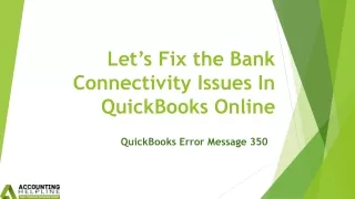 How to recover QuickBooks Error Message 350 in no time