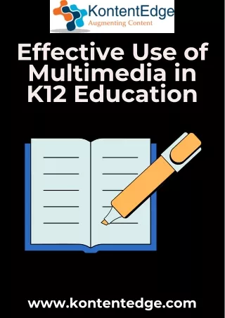 effective use of multimedia in k12 education
