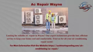 Trusted HVAC and Water Heater Services in Wayne