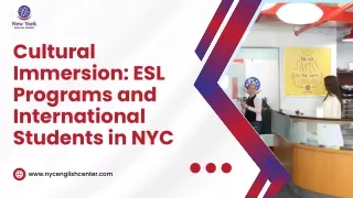 Explore the Best ESL Programs for International Students
