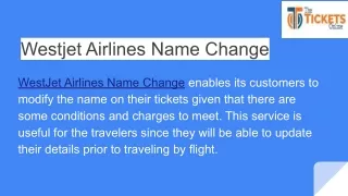 westjet airlines name change