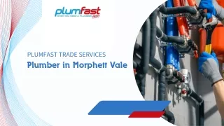 Plumber in Morphett Vale