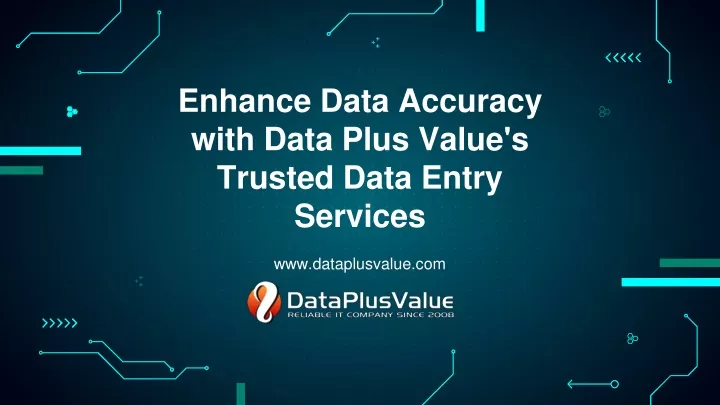 enhance data accuracy with data plus value