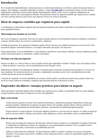 Emprender sin dinero: estrategias efectivas para obtener financiamiento inicial